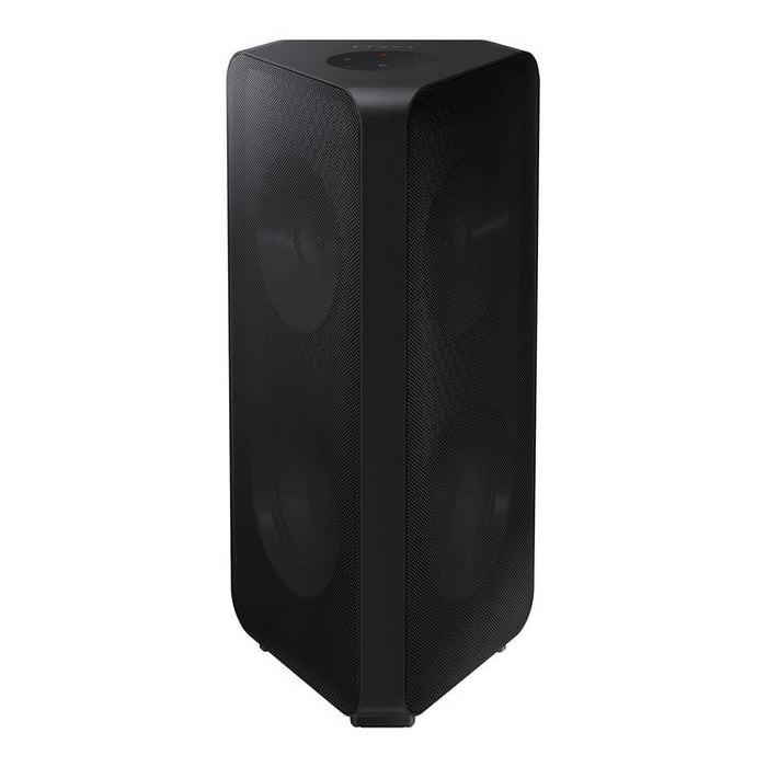 Samsung MXST50B | Powerful portable speaker - Sound tower - Bluetooth - 240W - Karaoke function - LED lights - Log in multiple Bluetooth - Black