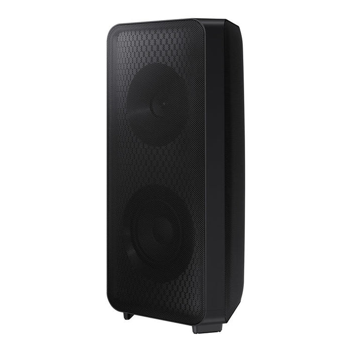 Samsung MXST50B | Powerful portable speaker - Sound tower - Bluetooth - 240W - Karaoke function - LED lights - Log in multiple Bluetooth - Black