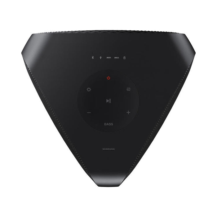 Samsung MXST50B | Powerful portable speaker - Sound tower - Bluetooth - 240W - Karaoke function - LED lights - Log in multiple Bluetooth - Black