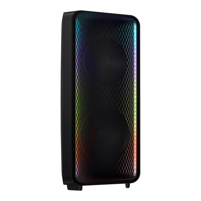 Samsung MXST50B | Powerful portable speaker - Sound tower - Bluetooth - 240W - Karaoke function - LED lights - Log in multiple Bluetooth - Black