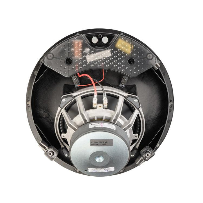 Paradigm CI Elite E80-A V2 | Flush Mount Speaker - Ceiling Mount - SHOCK-MOUNT - White - Ready to paint surface - Unit-SONXPLUS.com