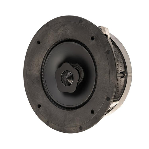 Paradigm CI Elite E80-R V2 | 8" Flush Mount Speaker - Ceiling Mount - SHOCK-MOUNT - Black - White surface ready to paint - Unité-SONXPLUS.com