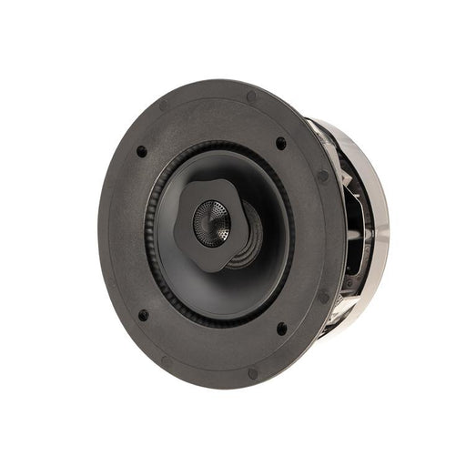 Paradigm CI Elite E65-R V2 | 6-1/2" Flush Mount Speaker - Ceiling Mount - SHOCK-MOUNT - Black - White Surface Ready to Paint - Unité-SONXPLUS.com