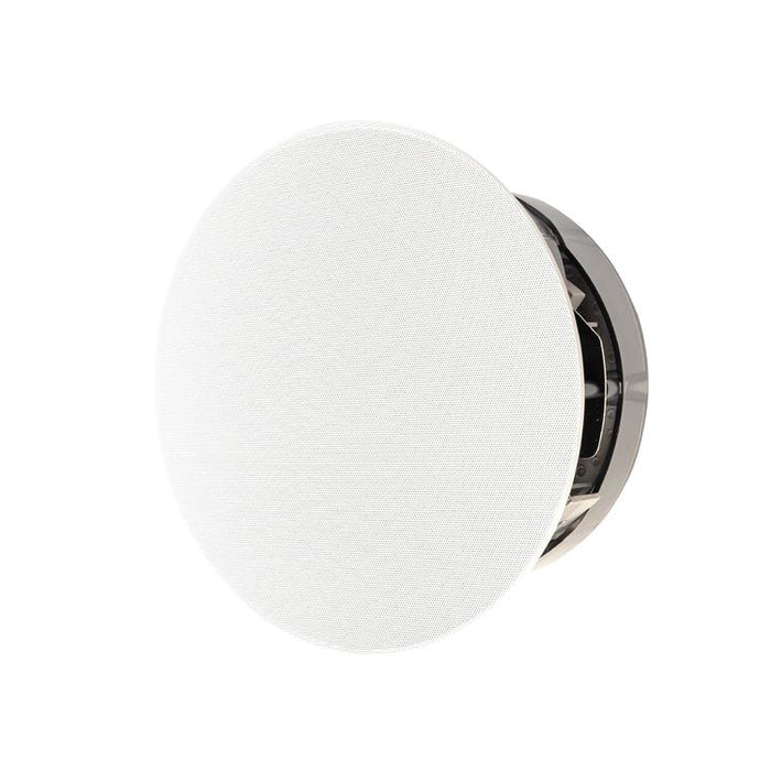 Paradigm CI Elite E65-R V2 | 6-1/2" Flush Mount Speaker - Ceiling Mount - SHOCK-MOUNT - Black - White Surface Ready to Paint - Unité-SONXPLUS.com