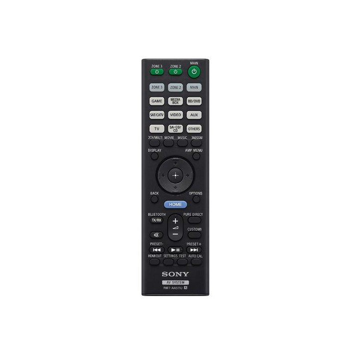 Sony STR-AN1000 | Home theater AV receiver - 8K - 7.2 channels - 360 Spatial Sound Mapping - Black-SONXPLUS.com