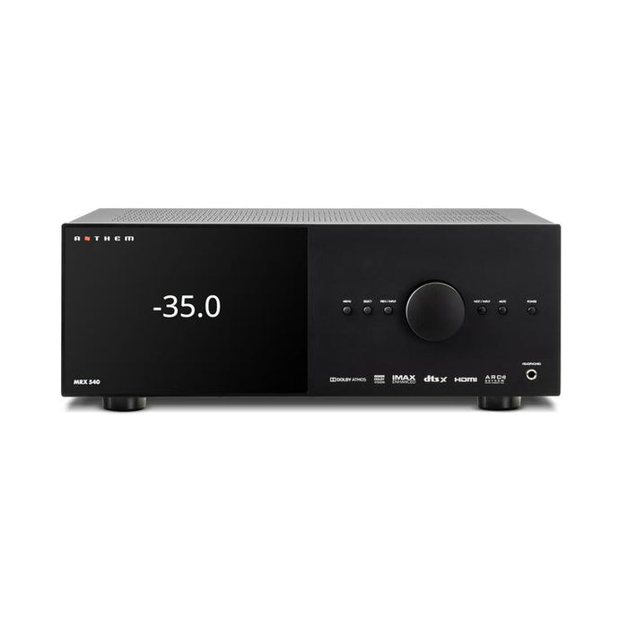 Anthem MRX 540 8K | Home Theater Receiver - 7.2 Channel Preamp and 5 Channel Amplifier - 100 W - Black