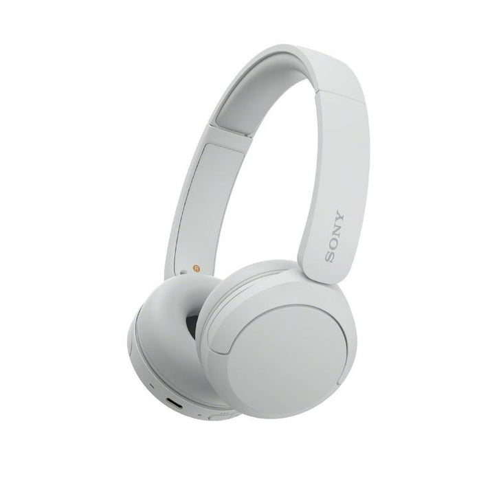 Sony WH-CH520 On-Ear Headset - Wireless - Bluetooth - Up to 50 hours of battery life - White-SONXPLUS.com