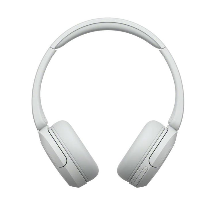 Sony WH-CH520 On-Ear Headset - Wireless - Bluetooth - Up to 50 hours of battery life - White-SONXPLUS.com