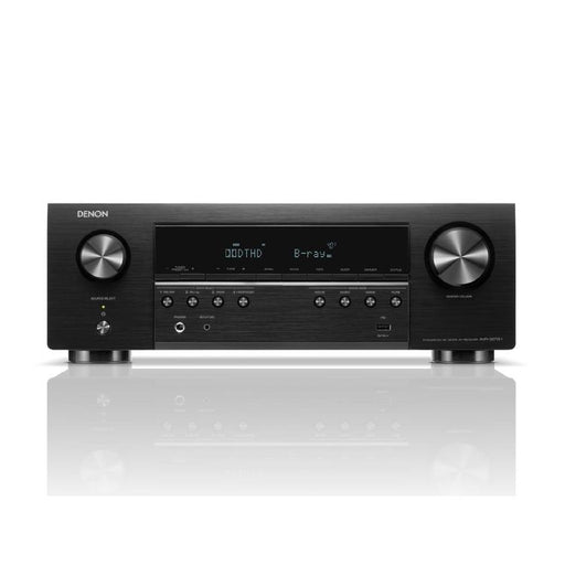 DENON AVRS670H | 5.2 Channel Home Theater AV Receiver - HDMI 8K - Integrated Heos - Bluetooth - Wi-Fi - Black-SONXPLUS.com