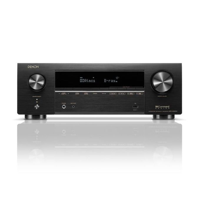 DENON AVRX1800H | 7.2 Channel AV Receiver - 8K Video - Cinema - Dolby Atmos - DTS:X - Black-SONXPLUS.com