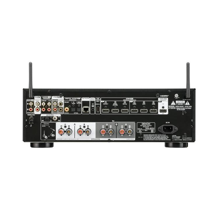DENON DRA-900H | 8K Stereo Receiver - 2.2 Channels - Dolby Vision - HDR10+ - Bluetooth - Black