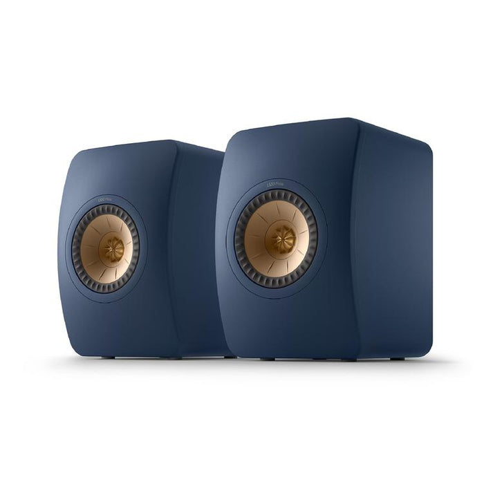 KEF LS50 META | Uni-Q 12th Generation HiFi Speakers - Bass reflex 2-way - Metamaterial absorption technology - Royal Blue - Pair