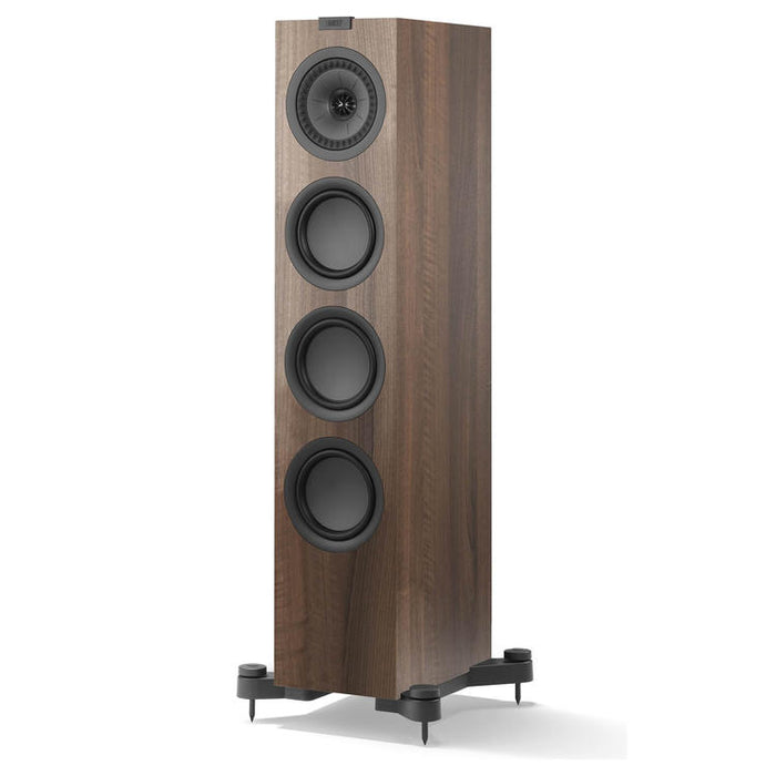 KEF Q550 | Floorstanding Speakers - 2.5-Way - Hi-Fi - Walnut - Pair