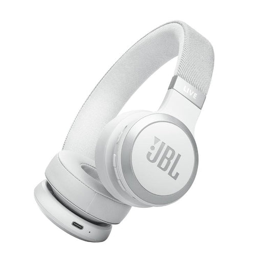 JBL Live 670NC | Around-Ear Headphones - Wireless - Bluetooth - White-SONXPLUS.com