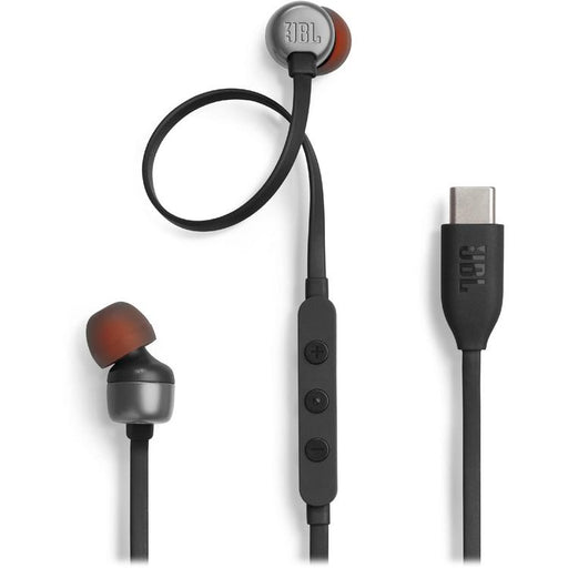 JBL Tune 310C | Écouteurs intra-auriculaires - Filaire - USB-C - Télécommande 3 boutons - Noir-SONXPLUS.com