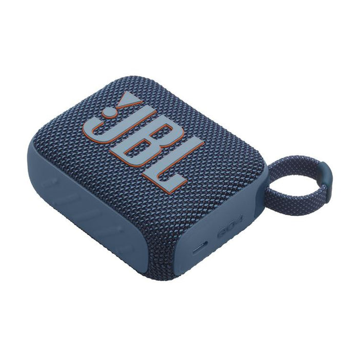 JBL GO 4 | Mini Portable Speaker - Bluetooth - IP67 - Bleu-SONXPLUS.com