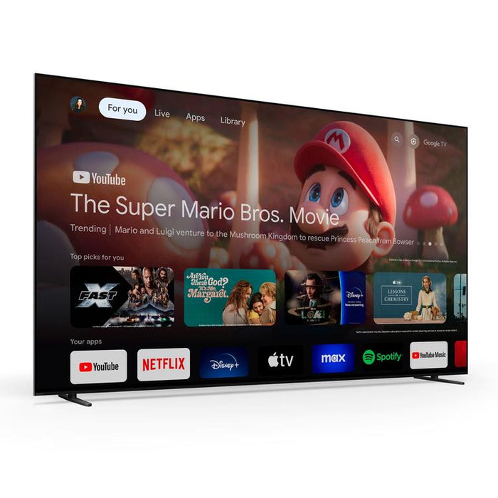 Sony BRAVIA 8 K-65XR80 | 65" Television - OLED - 4K HDR - 120Hz - XR80 Series - Google TV