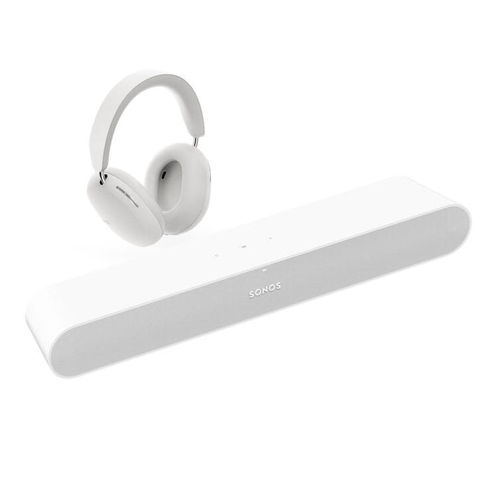 Sonos | Personal Entertainment System with Sonos Ray and Sonos Ace - White