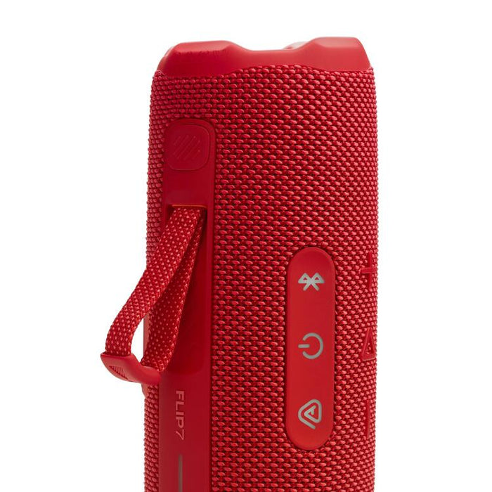 JBL Flip 7 | Portable Speaker - Bluetooth - Waterproof - Up to 14 hours battery life - Red