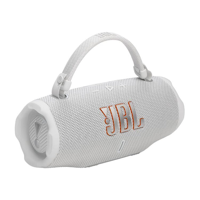 JBL Charge 6 | Bluetooth Portable Speaker - Waterproof - Auracast - 28 Hours autonomy - White-SONXPLUS.com