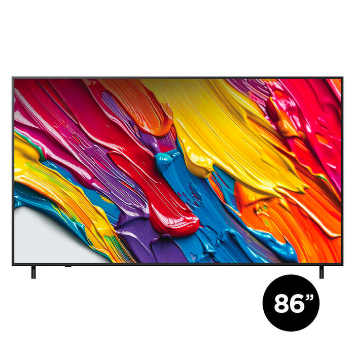 LG 86QNED82AUA | 86" QNED 4K Television - UHD 4K - QNED82A Series - 60Hz - Processor IA a7 4K Gen8 - Black-SONXPLUS.com