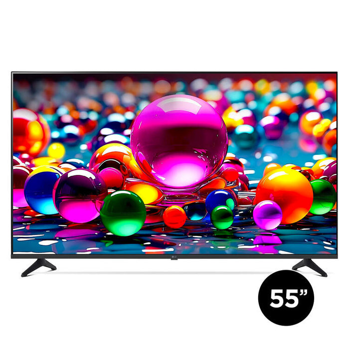 LG 55UA7700PUB | 55" Television - 4K Ultra HD - LED - UA7700 Series - HDR - Smart WebOS - 60 Hz native - Processor IA a7 Gen8 4K - Black-SONXPLUS.com
