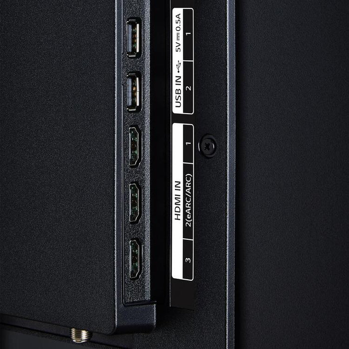 LG 55UA7700PUB | 55" Television - 4K Ultra HD - LED - UA7700 Series - HDR - Smart WebOS - 60 Hz native - Processor IA a7 Gen8 4K - Black-SONXPLUS.com