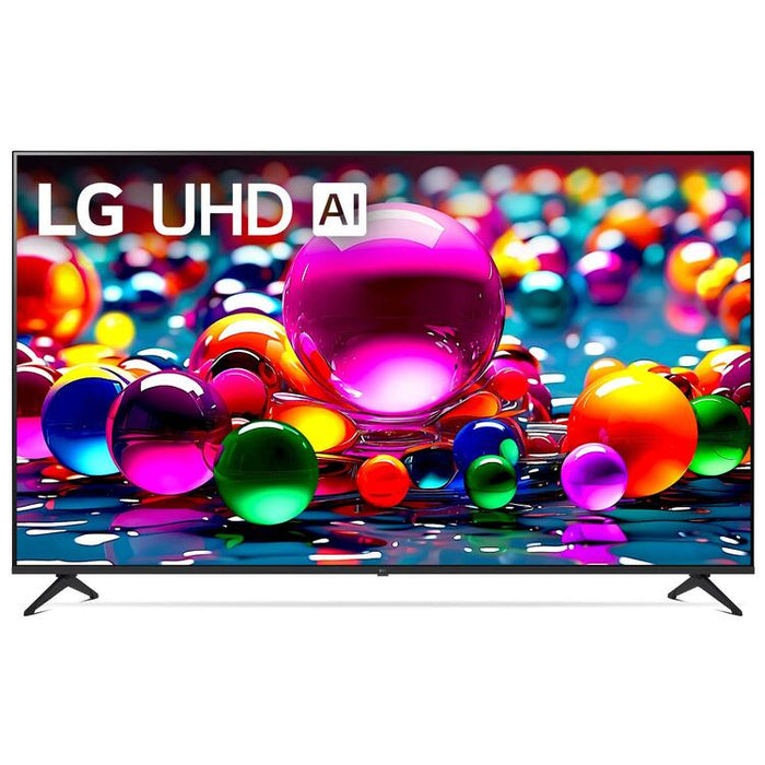 LG 75UA7700PUA | 75" Television - 4K Ultra HD - LED - UA7700 Series - HDR - Smart WebOS - 60 Hz native - IA a7 Gen8 4K Processor - Black
