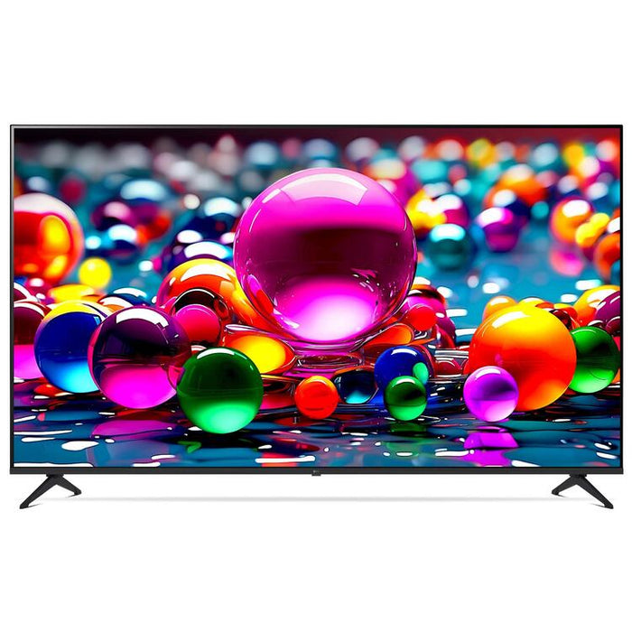 LG 75UA7700PUA | 75" Television - 4K Ultra HD - LED - UA7700 Series - HDR - Smart WebOS - 60 Hz native - IA a7 Gen8 4K Processor - Black