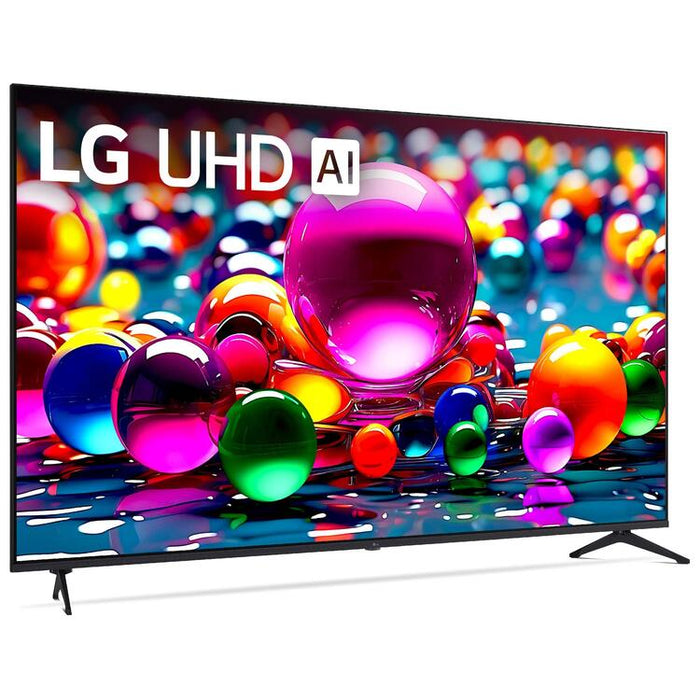 LG 75UA7700PUA | 75" Television - 4K Ultra HD - LED - UA7700 Series - HDR - Smart WebOS - 60 Hz native - IA a7 Gen8 4K Processor - Black