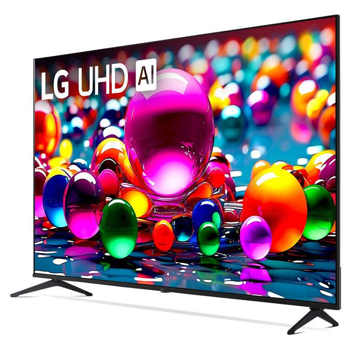 LG 75UA7700PUA | 75" Television - 4K Ultra HD - LED - UA7700 Series - HDR - Smart WebOS - 60 Hz native - IA a7 Gen8 4K Processor - Black