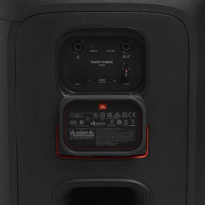 JBL Partybox 520 | Portable Speaker - Wireless - Bluetooth - Light Effects - 400W RMS - Black-SONXPLUS.com