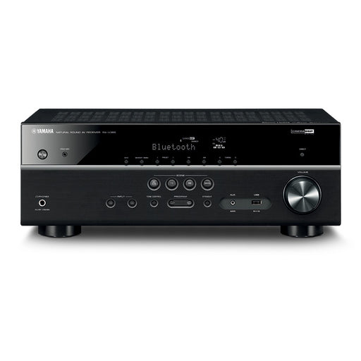 Yamaha RXV385B | 5.1 Channel Home Theater AV Receiver - Bluetooth - 4K - 70W - HDMI - YPAO - Black-SONXPLUS.com