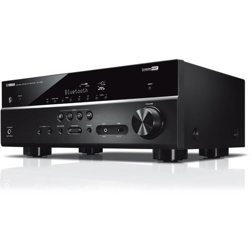 Yamaha RXV385B | 5.1 Channel Home Theater AV Receiver - Bluetooth - 4K - 70W - HDMI - YPAO - Black-SONXPLUS.com