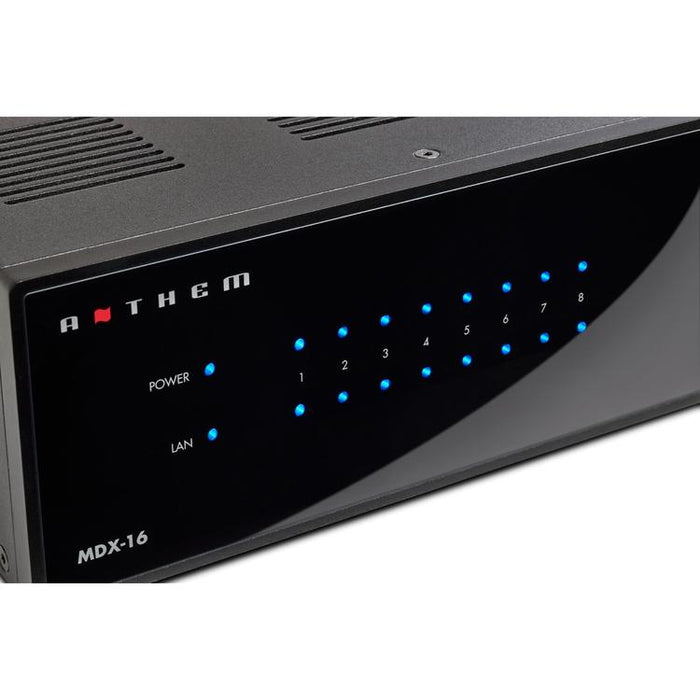 Anthem MDX16 | 16-channel amplifier 8 zones and more - Black