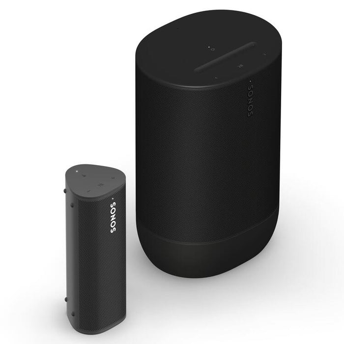 Sonos | Portable set including Roam 2 and Move 2 - Noir-SONXPLUS.com