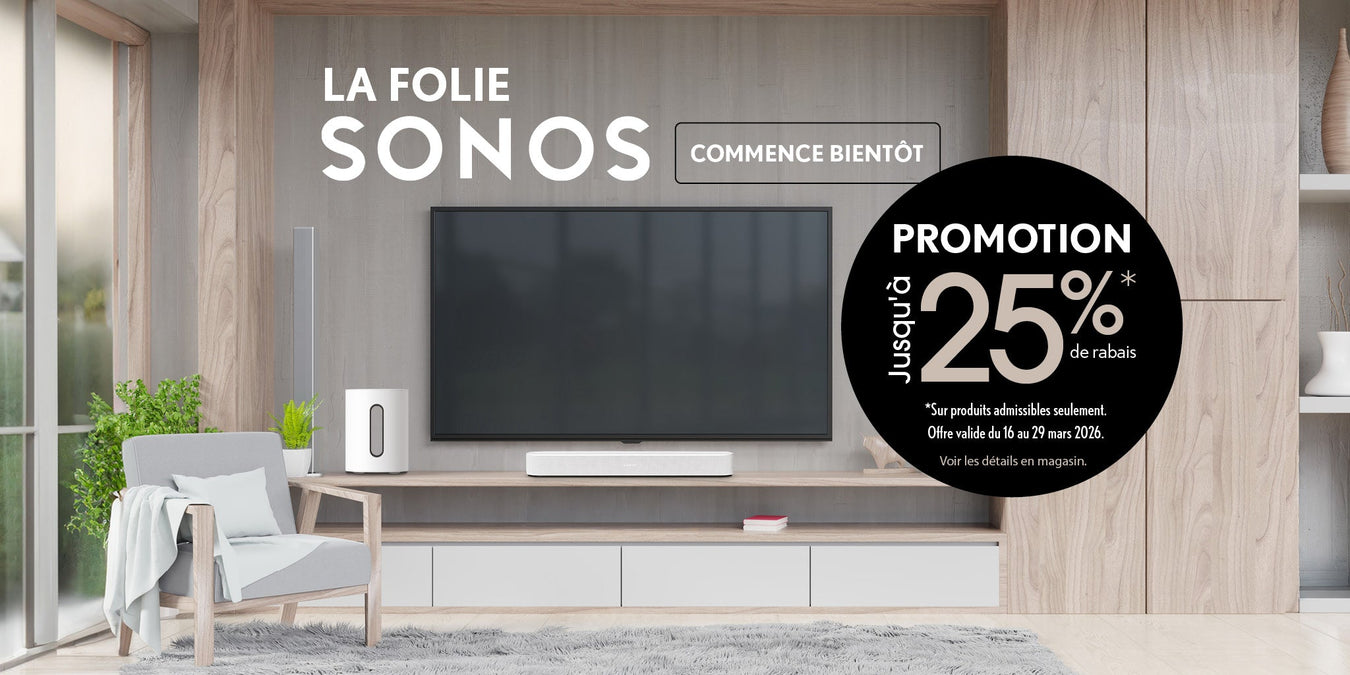 Produits admissibles pour la folie Sonos | SONXPLUS.com