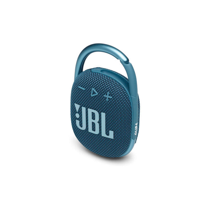 JBL Clip 4 | Haut-parleur Ultra-portable - Bluetooth - Imperméable - Autonomie 10 Heures - Bleu