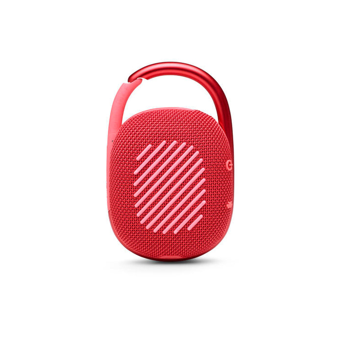 JBL Clip 4 | Ultra-portable Speaker - Bluetooth - Waterproof - 10 Hours Battery Life - Red