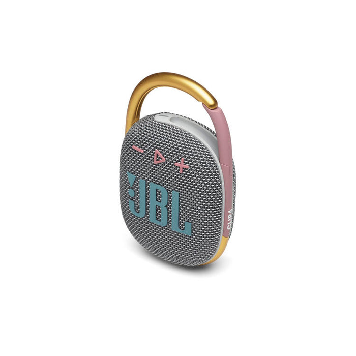 JBL Clip 4 | Haut-parleur Ultra-portable - Bluetooth - Imperméable - Autonomie 10 Heures - Gris