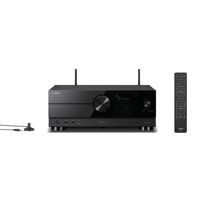 Yamaha RXA2A | Récepteur AV cinéma maison 7.2 canaux - Série Aventage - HDMI 8K - MusicCast - 100W X 7 avec Zone 2 - Noir