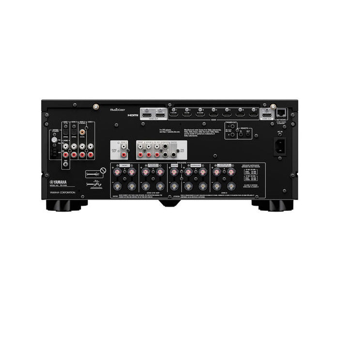 Yamaha RXA4A | 7.2 Home Theater AV Receiver - Aventage Series - HDMI 8K - MusicCast - HDR10+ - 100W at 7.2 channels - Zone 2 - Black-SONXPLUS.com