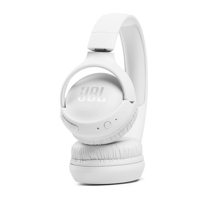 JBL Tune 510BT | On-Ear Wireless Headphones - Bluetooth 5.0 - Multipoint Connections - White-SONXPLUS.com