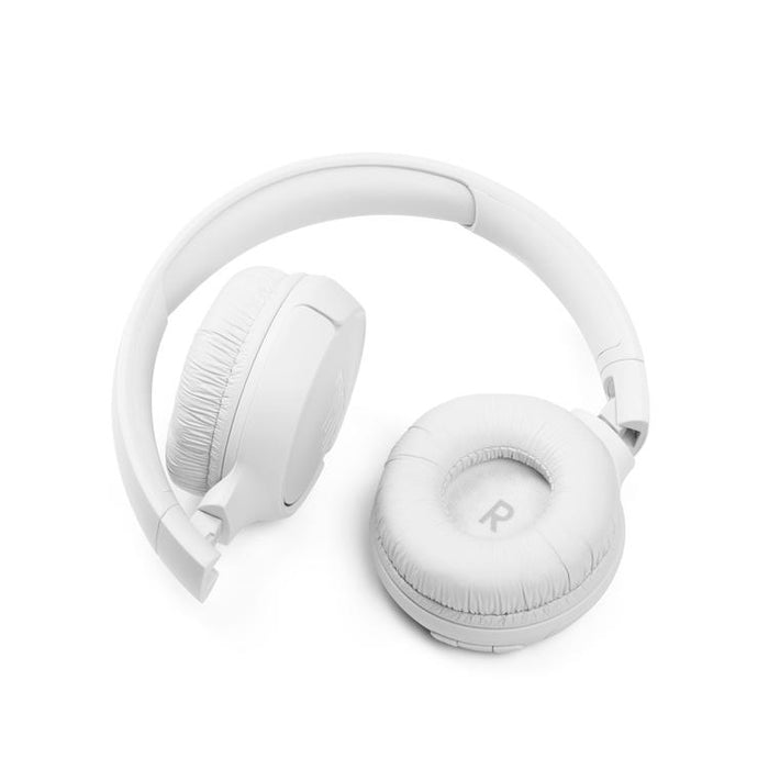 JBL Tune 510BT | On-Ear Wireless Headphones - Bluetooth 5.0 - Multipoint Connections - White-SONXPLUS.com