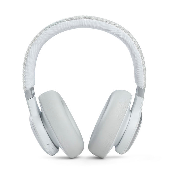 JBL Live 660NC | Around-Ear Wireless Headphones - Bluetooth - Active Noise Cancellation - Log in multipoint - White