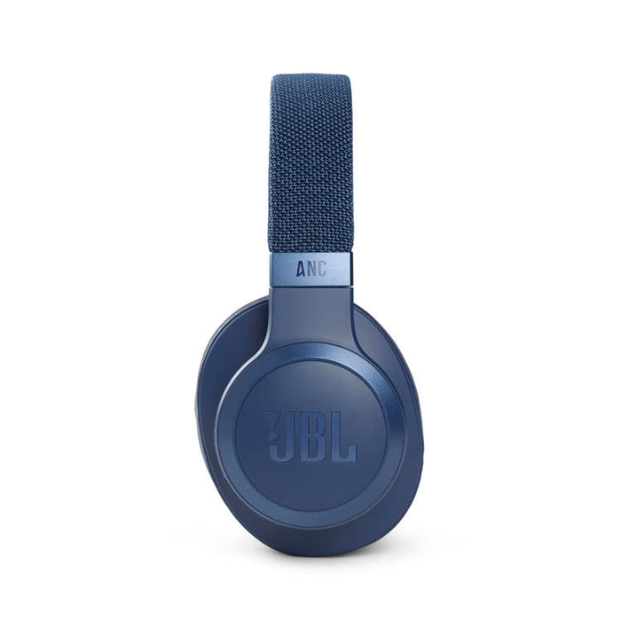 JBL Live 660NC | Around-Ear Wireless Headphones - Bluetooth - Active Noise Cancellation - Log in multipoint - Blue