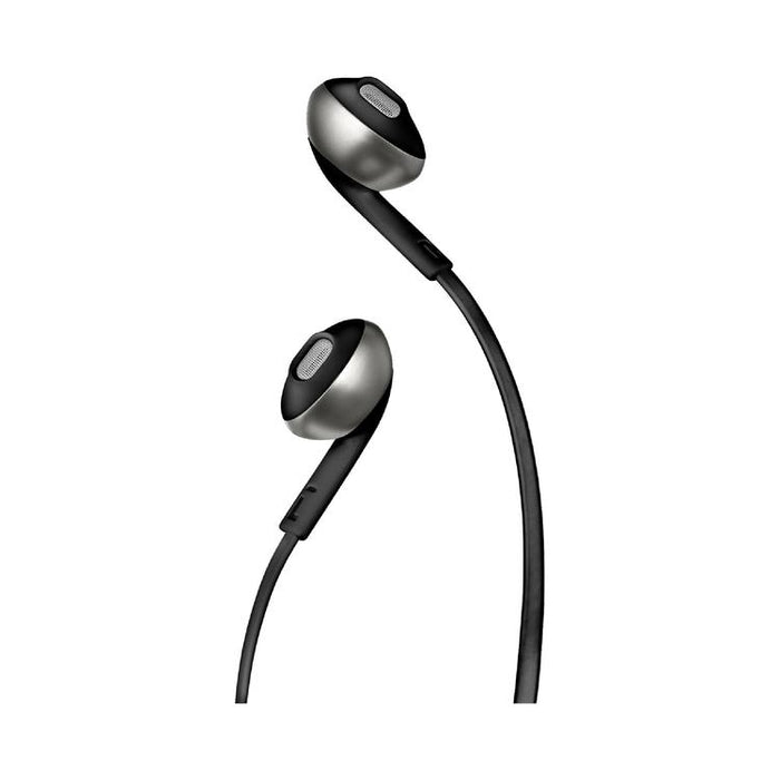 JBL Tune 205 | Wired In-Ear Headphones - JBL Pure Bass - Microphone - Black-SONXPLUS.com