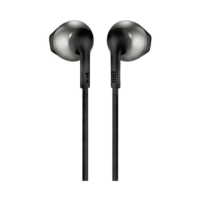 JBL Tune 205 | Wired In-Ear Headphones - JBL Pure Bass - Microphone - Black-SONXPLUS.com