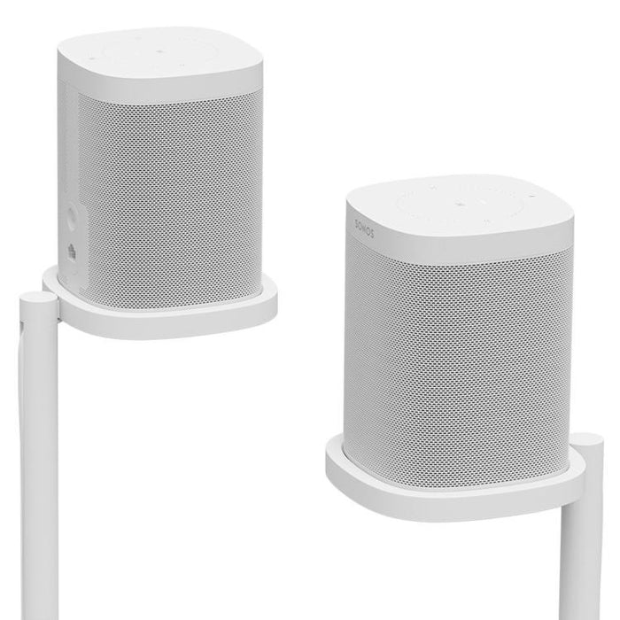 Sonos SS1FSWW1 | Support sur pied pour Haut-parleurs Sonos One et One SL - Blanc - Paire