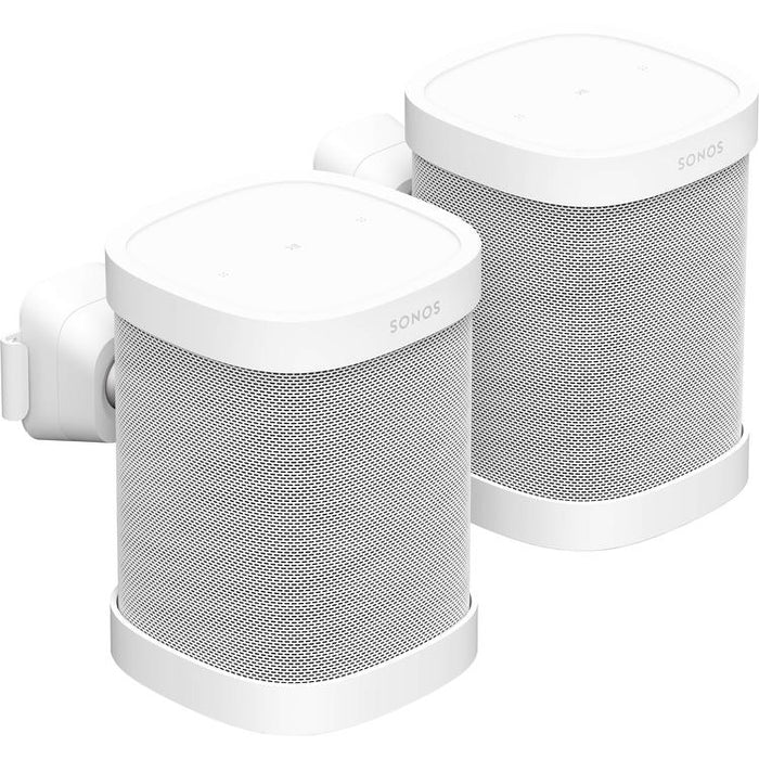 Sonos S1WMPWW1 | Support mural pour Haut-parleurs One et One SL - Blanc - Paire